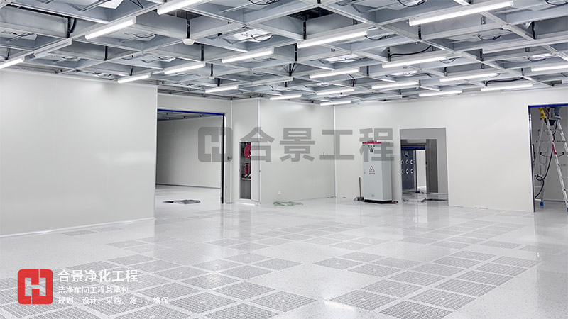 4000㎡電子芯片生產車間凈化工程裝修解決方案
